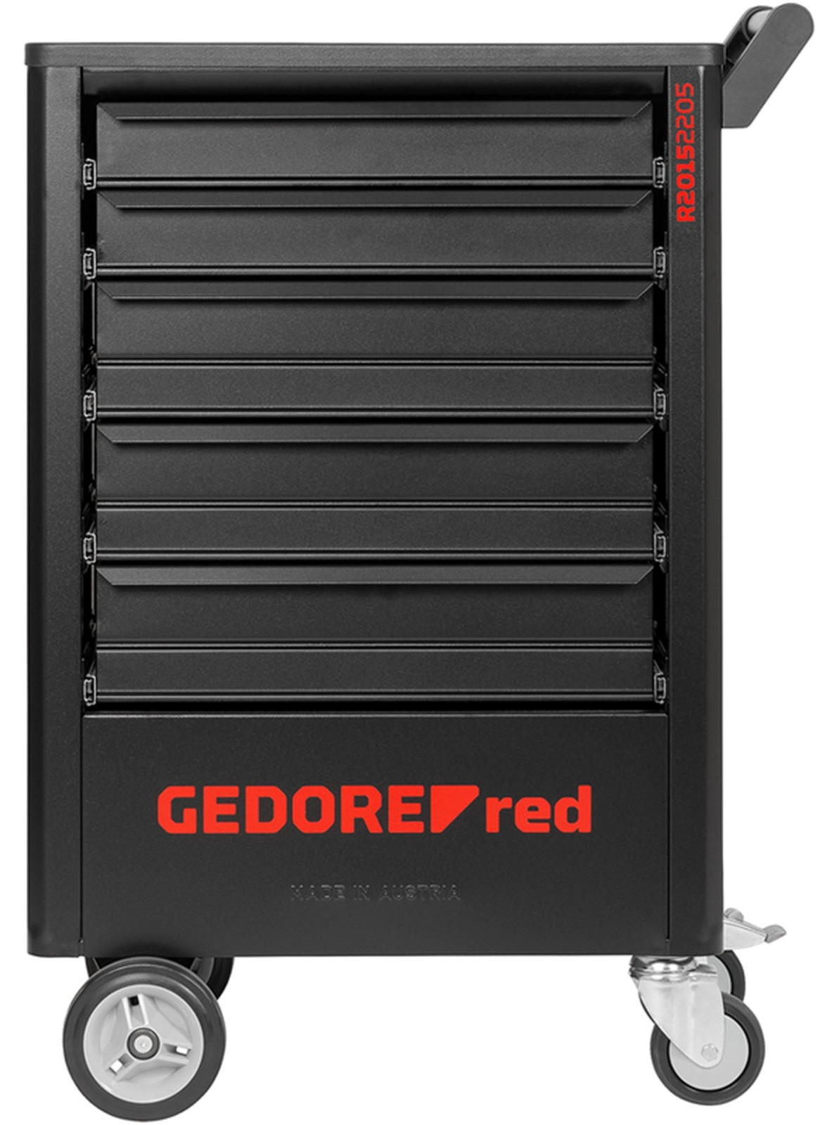 Gedore GEDWorker rode werkswagen met 5 laden