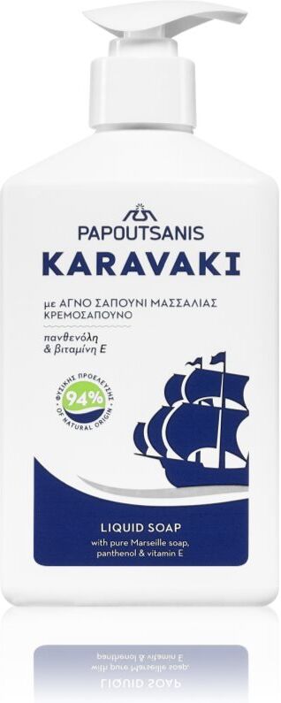 PAPOUTSANIS Karavaki Liquid Soap With Pure Marseille Soap liquid soap for hands 330 ml