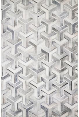 Alexander Home Davide Printed Faux Cowhide Area Rug