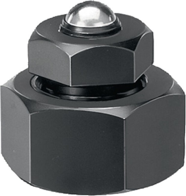 Vérin à vis AMF No.6420 Gr.70 Gr.70 m.bille rotative (72546)