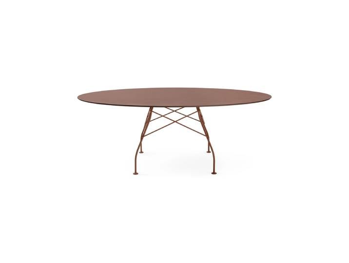 Kartell Glossy XXL Outdoor Oval Tisch
