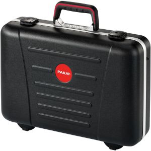 Parat Aktenkoffer Paradoc Attache, schwarz, mit Laptopfach, mit 2 Schlüsselschlössern, aus ABS