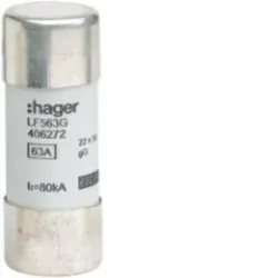 Hager LF563G Zylindersicherungen für industrielle Anwendungen 22x58mm gG 63A 690V AC 120kA