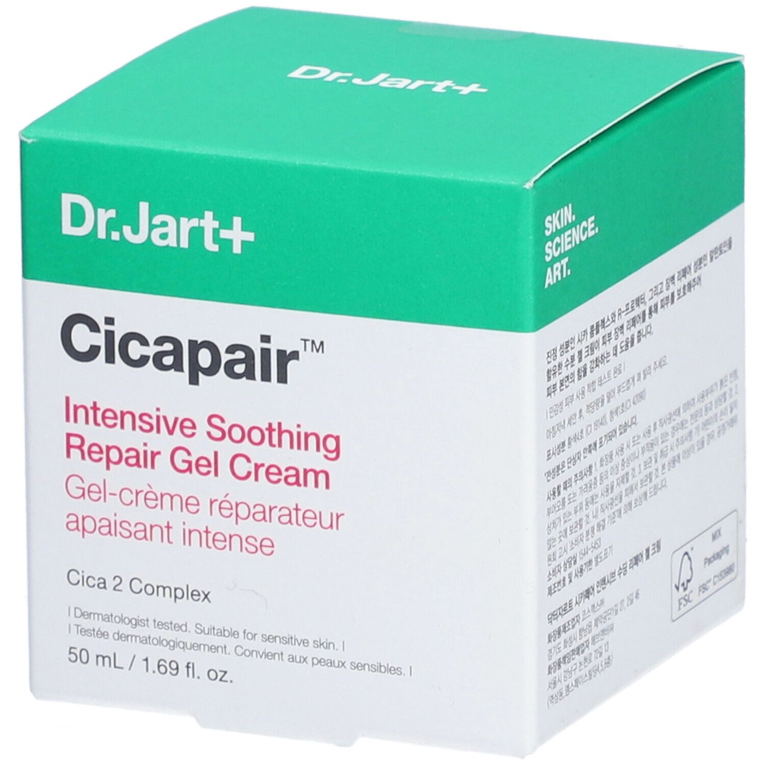 Dr.Jart+ Cicapair Intensive Soothing Repair Anti Redness Gel Cream 50 ml Creme