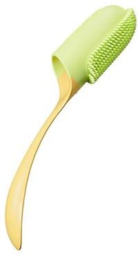 Everyday Crate 360 Pet Toothbrush With Ergonomic Handle For Dogs & Cats Oral Care yellow