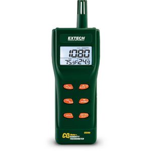 Extech CO2-Messgerät CO250, tragbar, misst Temperatur und Luftfeuchtigkeit