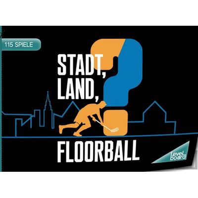 Stadt, Land, Floorball - 115 Spielblöcke, Taschenbuch von LevelBoard Spiele, LevelBoard Spiele, 978-3-693-19766-0