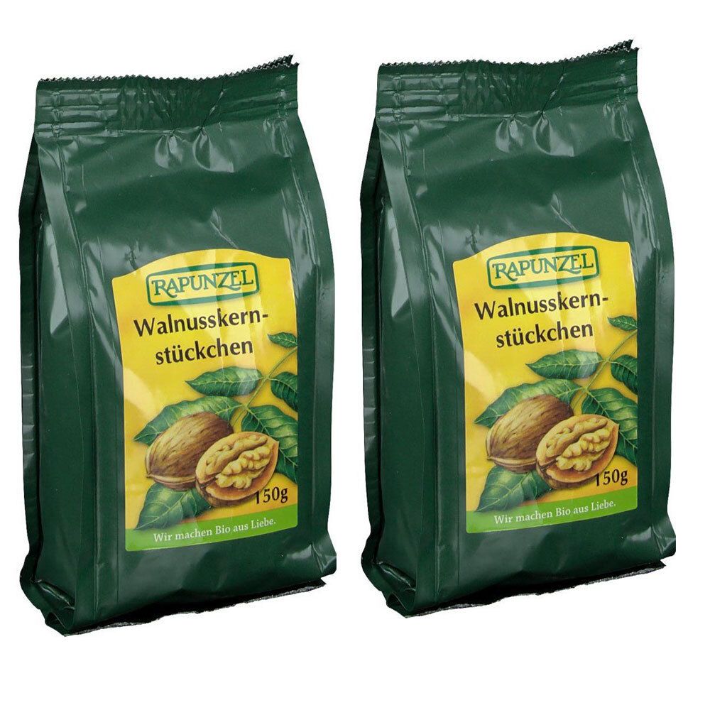 Rapunzel Bio Walnusskernstückchen 2x150 g Kerne