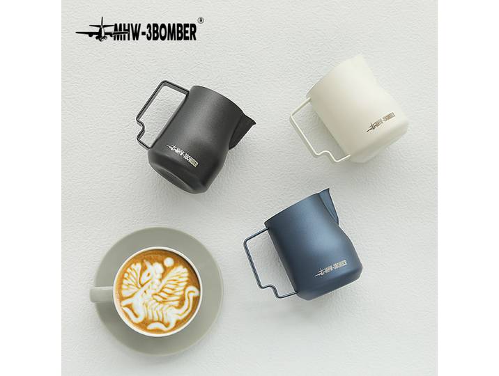 Pichet à mousse de lait Turbo MHW-3BOMBER 350ml 450ml, pichets à vapeur, pichet professionnel en mousse de lait, accessoire de cuisine pour Barista à domicile