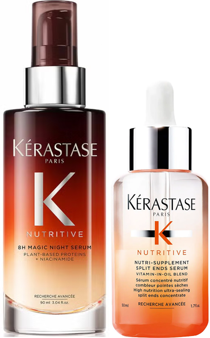 Kérastase Kerastase Nutritive 8H Magic Night Serum 90ml and Nutri-Supplement Spl