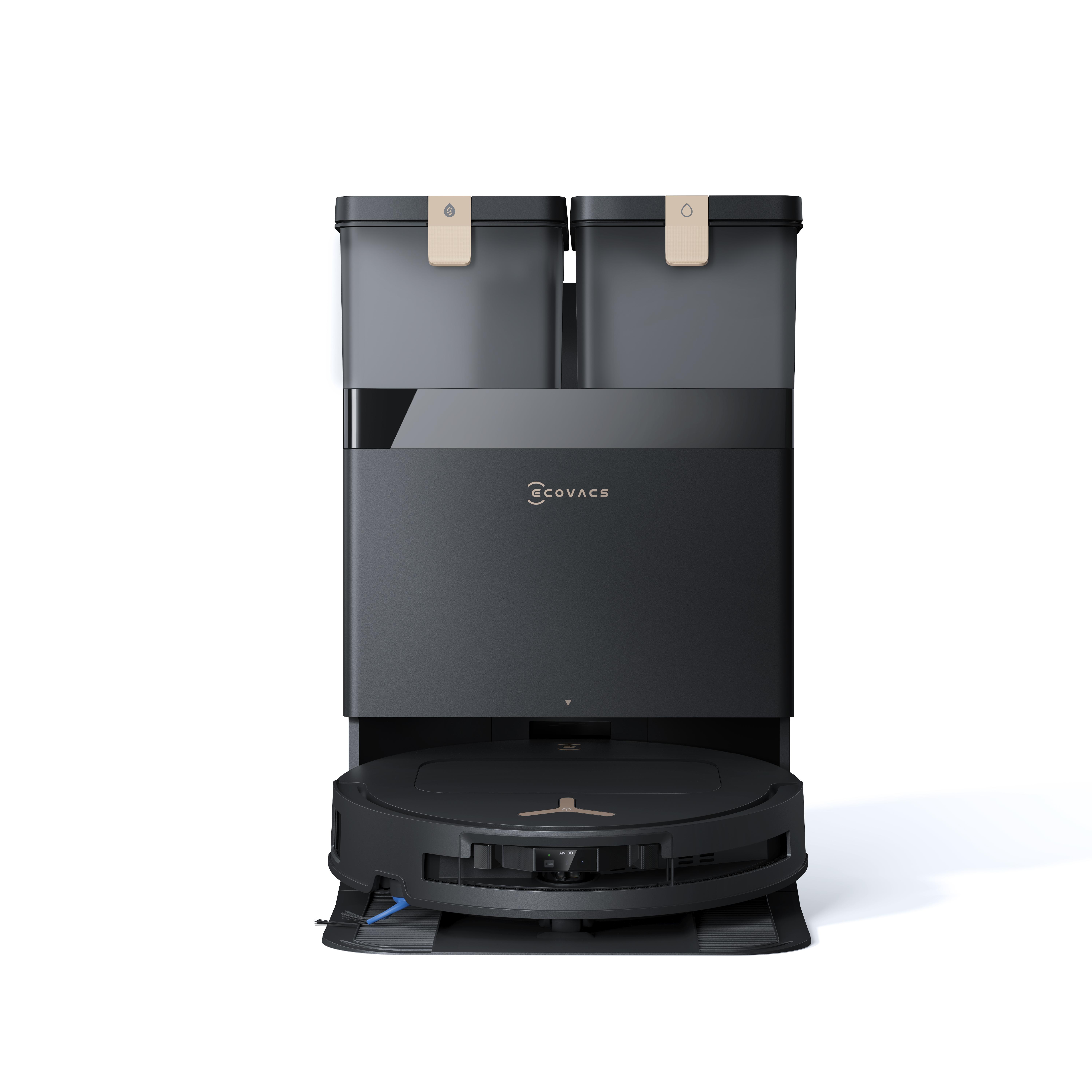 ECOVACS DEEBOT 25000Pa T50 PRO OMNI GEN3 Care Kit Staubsauger Roboter Schwarz (Upgrade von T50 PRO GEN2)