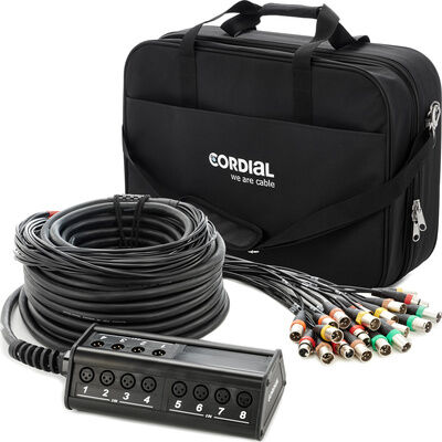 Cordial Multicore CYB C 16/4 Bundle Noir