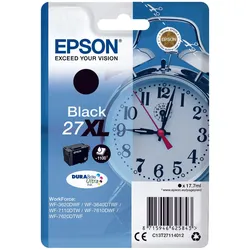 Epson Original 27XL Wecker Druckerpatrone - schwarz (C13T27114012)