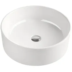 Beitz & Walz AqvaCeramica Aufsatzwaschtisch 460 x 160 mm - weiß -