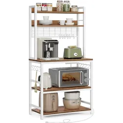 Vasagle, Regal, Buffet (80 x 40 x 170 cm)