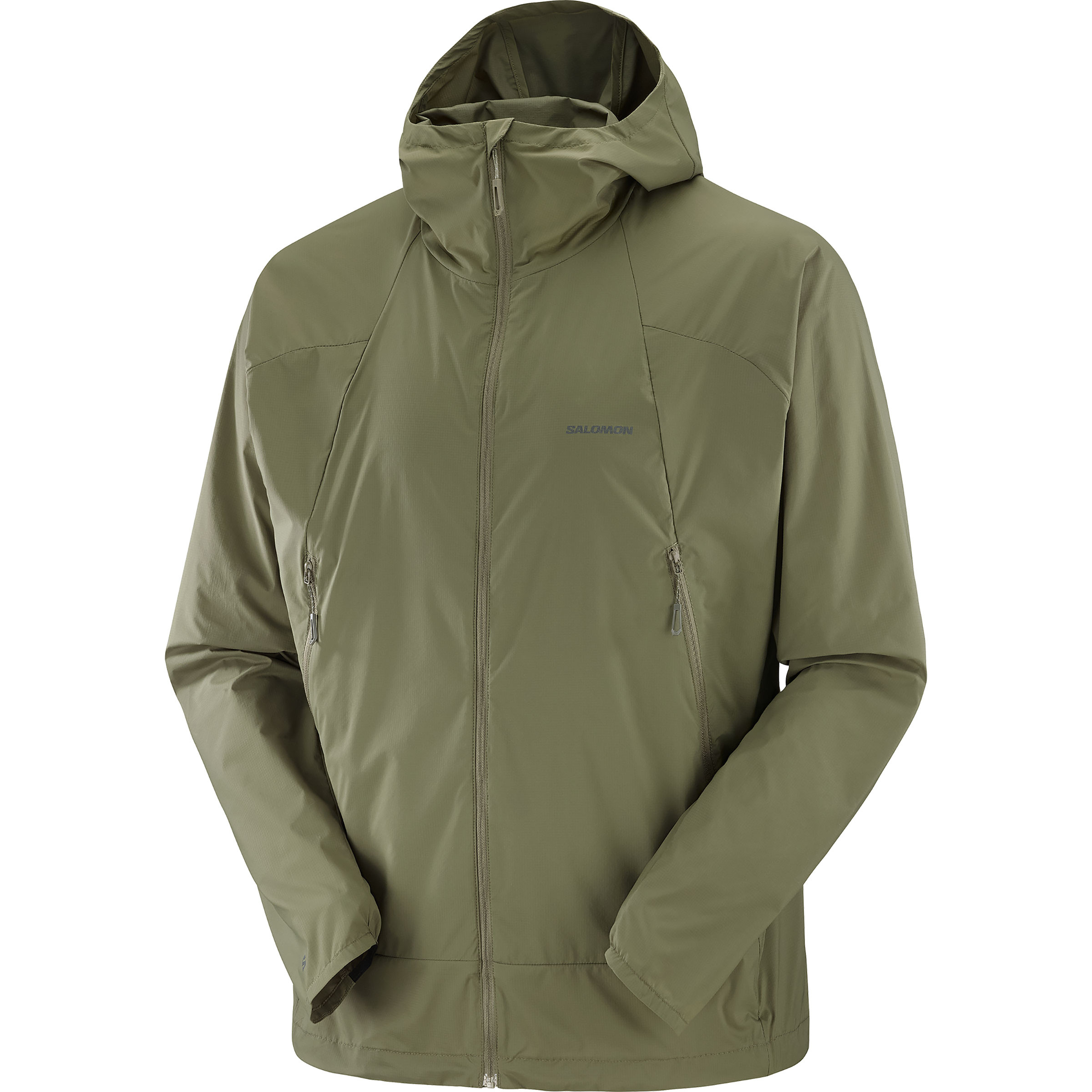 Salomon Outwind Herren Fahrradjacke oliv Größe M Trekking Elastisch