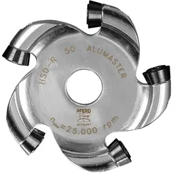 PFERD TOOLS Hochleistungsfrässcheibe ALUMASTER Ø 49 mm für Winkel-/Geradschleifer Alu Bearbeitung HICOAT - 22000027