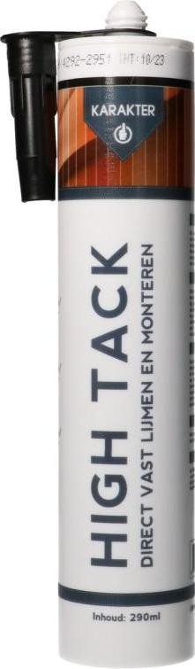 Karakter High Tack Zwart 290ml