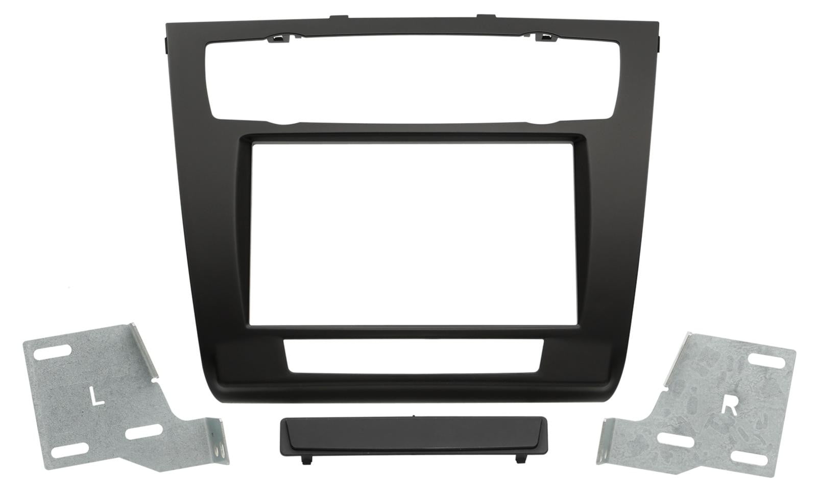 ACV 2-DIN RB BMW 1-serie autoradio met automatische airconditioning, zwart