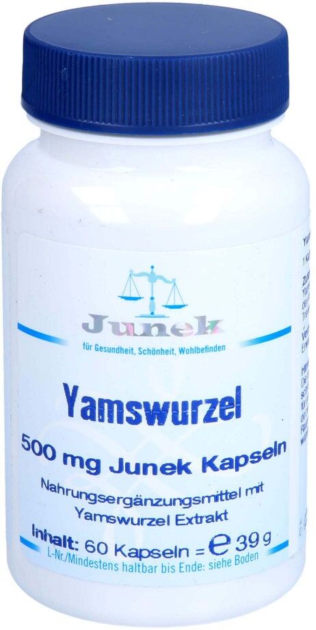 Yamswurzel 500 mg Junek Kapseln