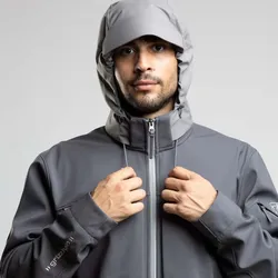 QUALITEX HIGH QUALITY WORKWEAR Softshelljacke RESIST grau Herren: XXL