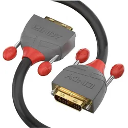 Lindy Dvi — Dvi (10 m), Videokabel, Grau