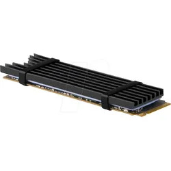 AXG CLR-M2L3 - Kühlkörper für M.2 SSD 2280, 3 mm, schwarz