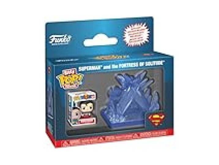 Funko Bitty Pop! Town: DC Comics - Superman & The Fortress of Solitude