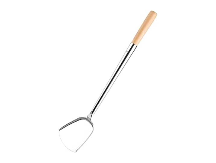 Vogue U031 Chinese stijl spatel keuken bakken mengen Turner gebruiksvoorwerpen, zilver
