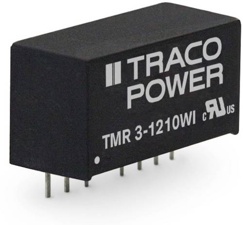 TracoPower TMR 3-1212WI DC/DC-Wandler, Print 12 V/DC 12 V/DC 250mA 3W Anzahl Ausgänge: 1 x Inhalt 1St.