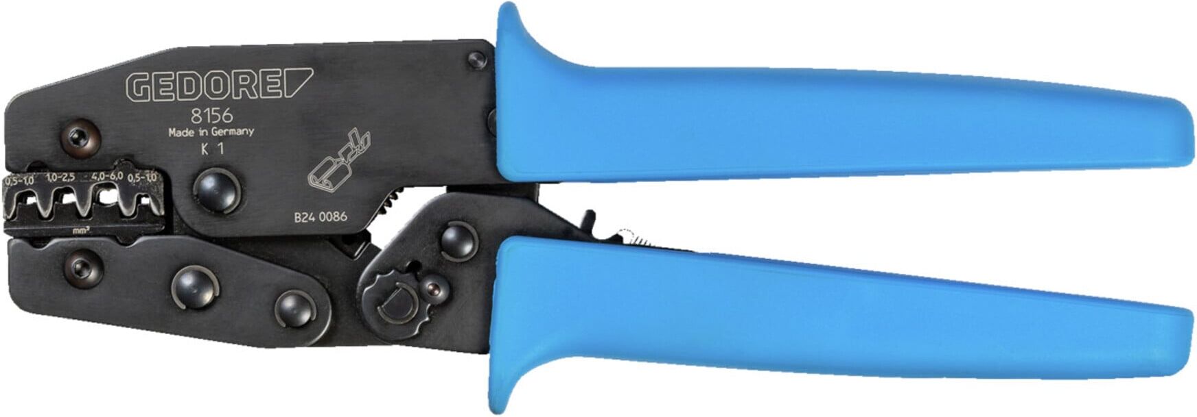 Gedore 8156 Crimp-Zange für nicht isolierte Kontakte (2836831)