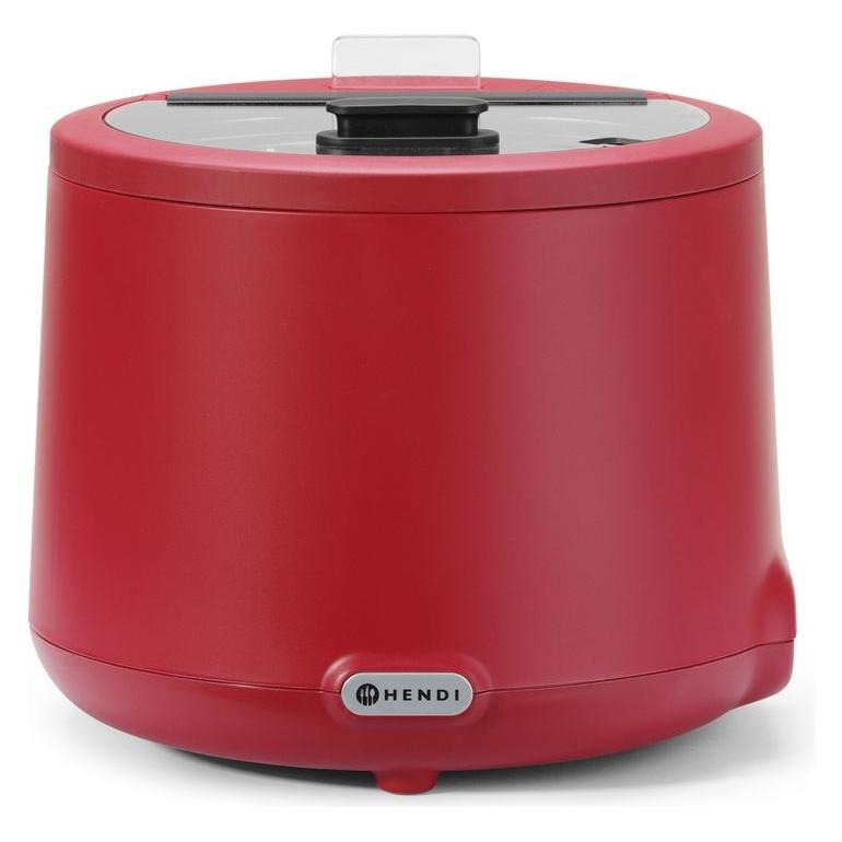 Hendi Suppenkessel UNIQ,, designed by Robert Bronwasser, 8L, Rot, 220-240V/500W, Ø365x(H)325mm (65465193)