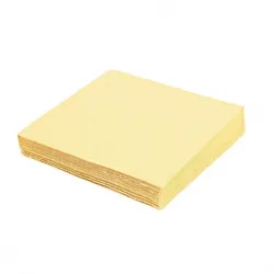 VEPATIM 80x Servietten 33 x 33 cm 1/4-Falz 3-lagig champagner