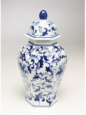 Orchard Creek Designs "Desin 14"" Porcelain Urn"