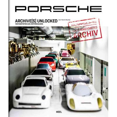 Porsche Archive(s) unlocked, Gebundene Ausgabe von Jan-Henrik Muche, Heel, 978-3-96664-580-5