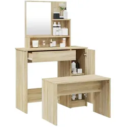 vidaXL, Schminktisch, Dorlonus (86.50 x 35 x 136 cm)
