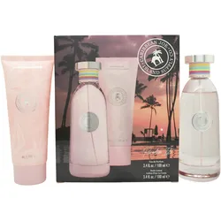 Caribbean Joe, Beauty Geschenkset, Paradise Isle Gift Set 100ml EDP + 100ml Body Lotion (Parfum Set)