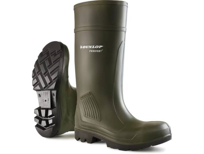 Botte De Protection Verte Taille 39 Dunlop C46293339