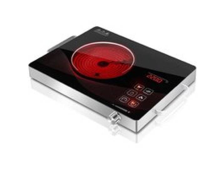 Plaque de cuisson posable - GENERIQUE - Rr-912-black - 2200W - 1 feu - Minuterie 1–180 min