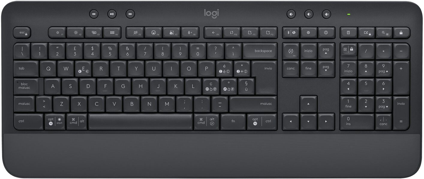 Tastiera computer Logitech 920 010915 SIGNATURE K650 Grafite