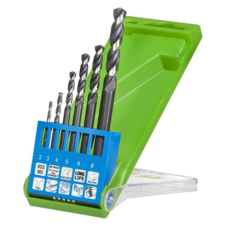 kwb HI-NOX HSS Bohrersatz 6-teilig (258806)