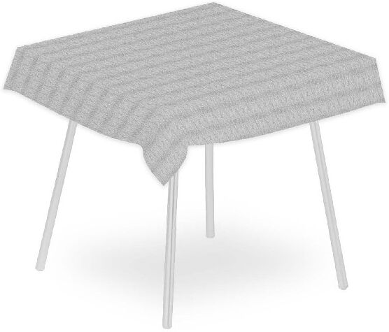 Pack Service Tovaglia Gio Grigio 120x120 cm 100 Pezzi