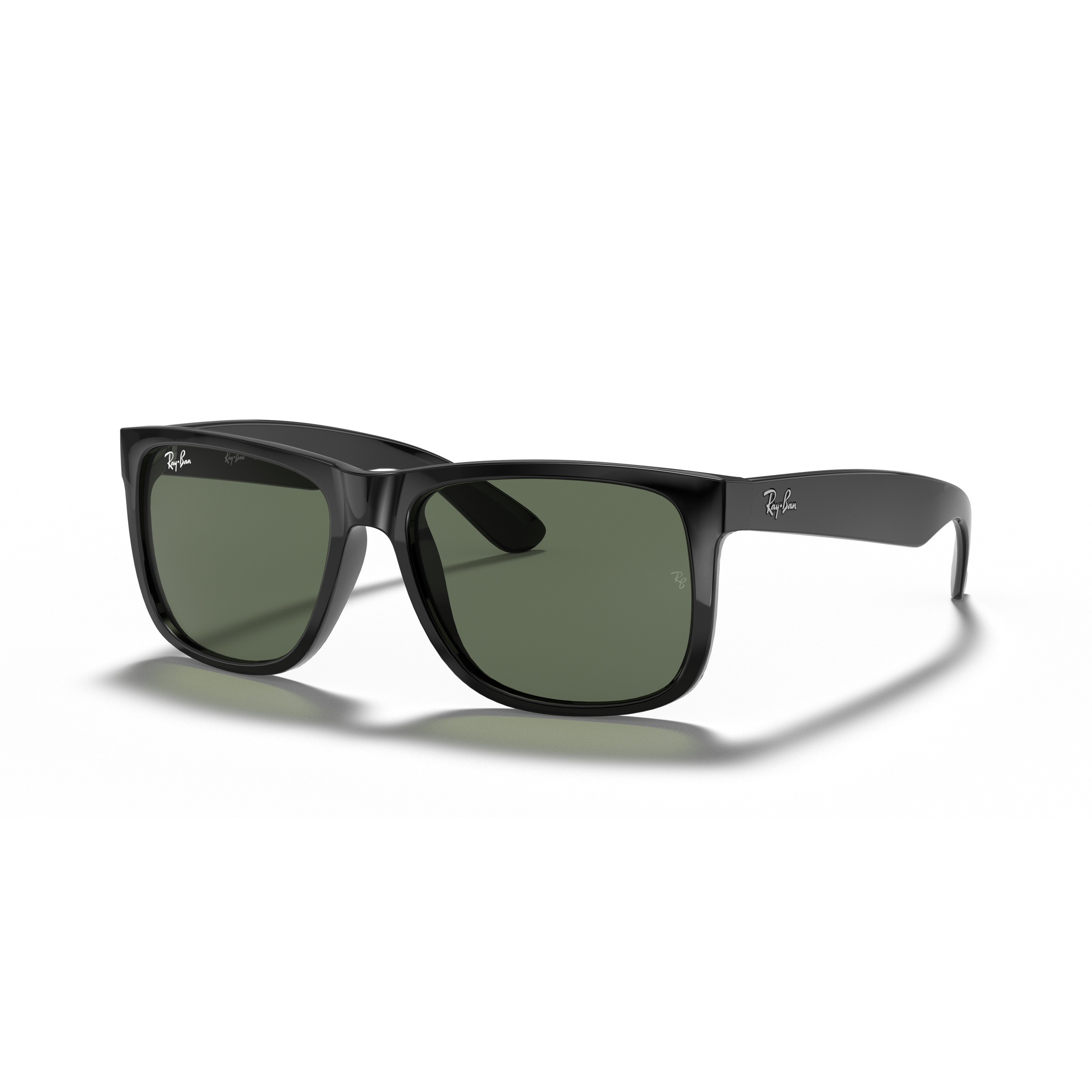 Ray Ban Justin Sonnenbrille Sonnenbrillen black-dark green Lifestyle