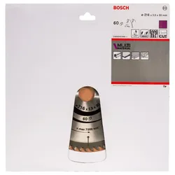 Bosch HM Sägeblatt Multi Material 216x2,5x30 mm Z=60