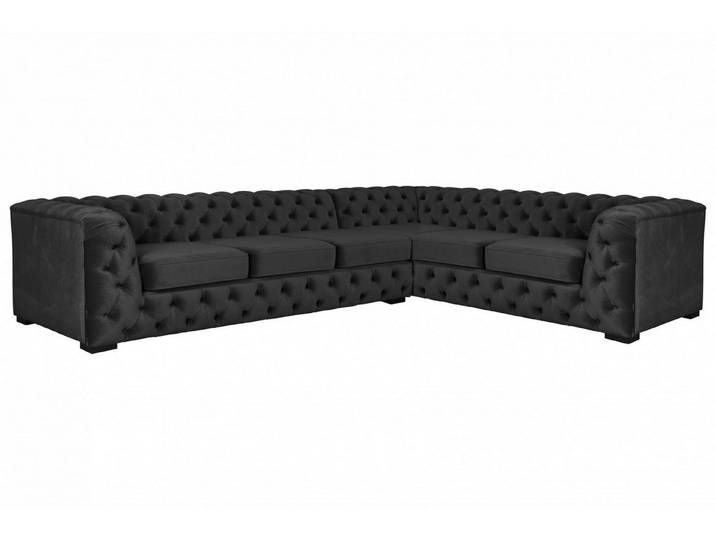 Home affaire Chesterfield-Sofa KALINA L-Form, hochwertig Chesterfield-Ausführung