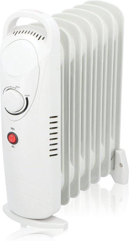 Alpina Farben Elektrische Olieverwarming met Instelbare Thermostaat en 7 Lamellen - Wit