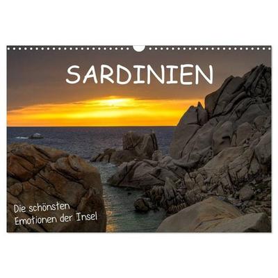 Sardinien - die schönsten Emotionen der Insel (Wandkalender 2027 DIN A3 quer), CALVENDO Monatskalender