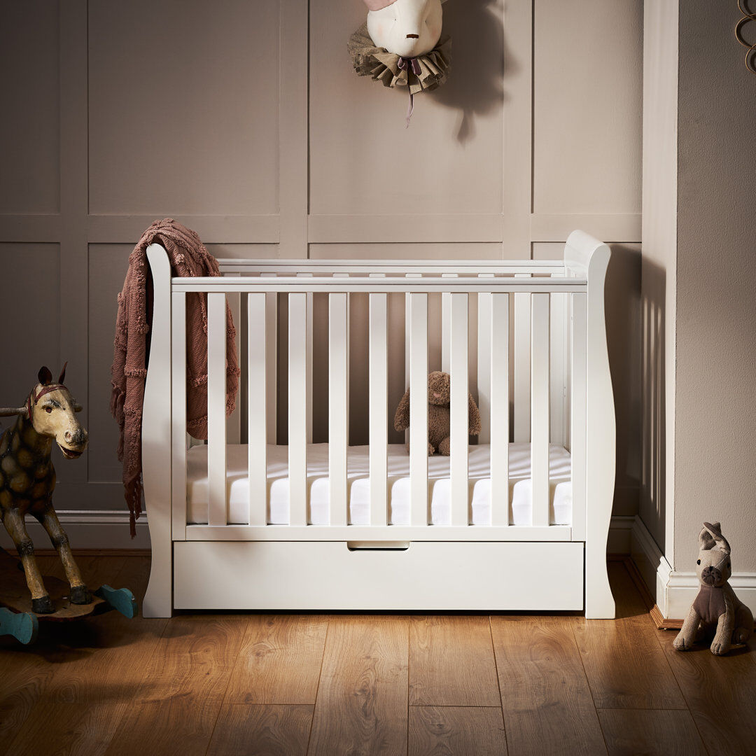 Obaby Stamford Space Saver Cot White Space Saver