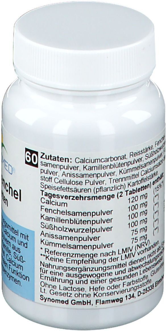 SYNOMED Anis Fenchel Tabletten 60 St