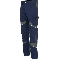 Damen Bundhose "ACTIVIQ cotton+" - 44 - dunkelblau/anthrazit